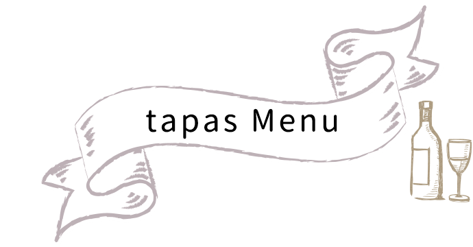 tapas menu